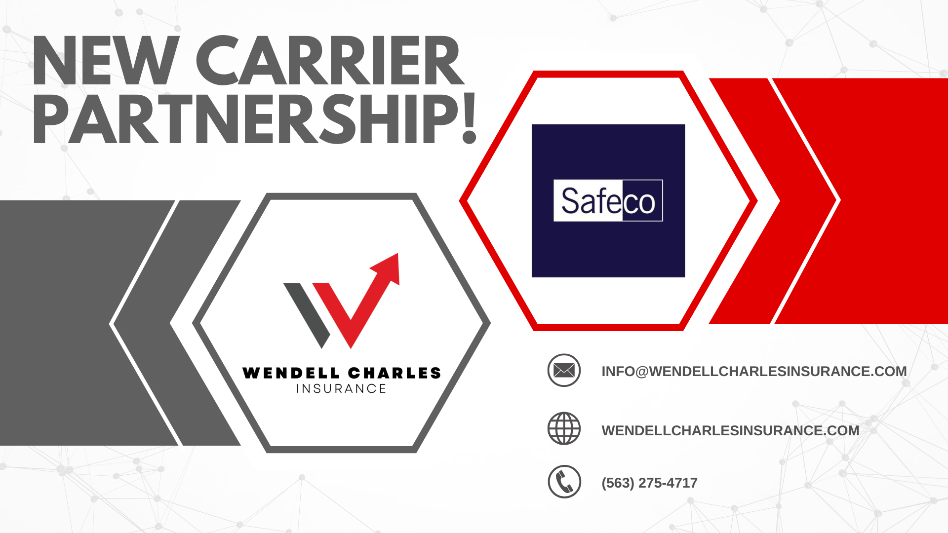 Wendell Charles Insurance Partners with Safeco Insurance